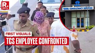 First Visuals: TCS Manager Ashwini Chenani Confronted; Sent To Judicial Custody In Nashik Scandal