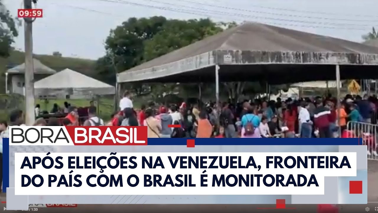 Exército monitora fronteira entre Brasil e Venezuela | Bora Brasil