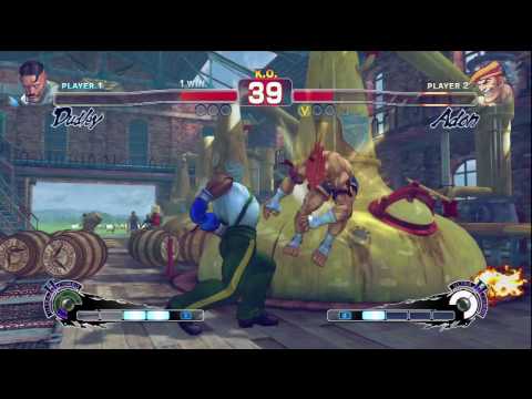 The Golden Gunman (Dudley) vs Zade (Adon) - Super SF4 preview London