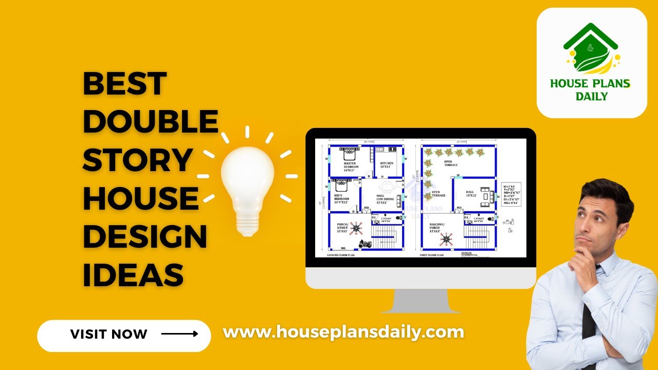 Best Double Story House Design Ideas | House Plans Daily