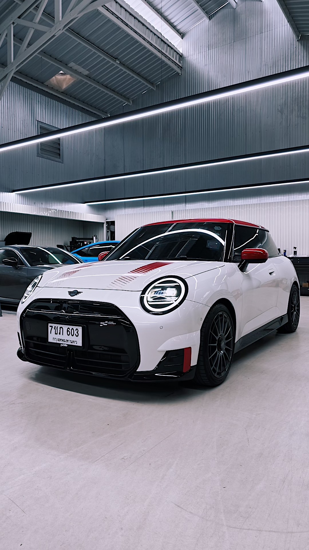 Mini Cooper ไฟฟ้า JCW J01 กับโช้ค NeoTech ที่ G-FORCE Thailand