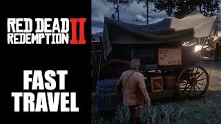 Red Dead Redemption 2 how to fast travel - Unlock fast travel