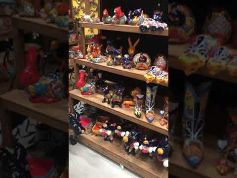 Talavera animals and pots