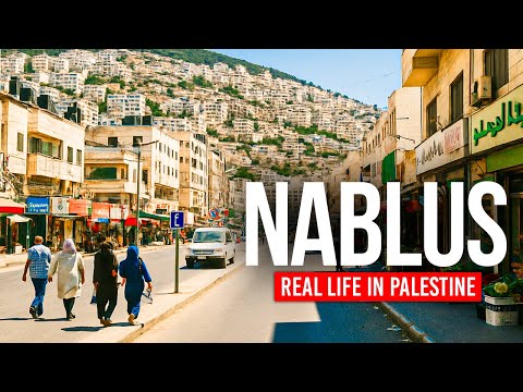 NABLUS, Palestine 🇵🇸 4K HDR Walking Tour 2025 | Authentic Street Life, Old City & Markets