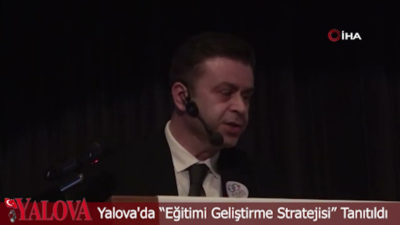 "Yalova'da Eğitimi Geliştirme Stratejisi” Tanıtıldı  