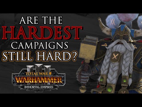 Are the HARDEST WH2 Campaigns still hard in IMMORTAL EMPIRES? - Warhammer 3