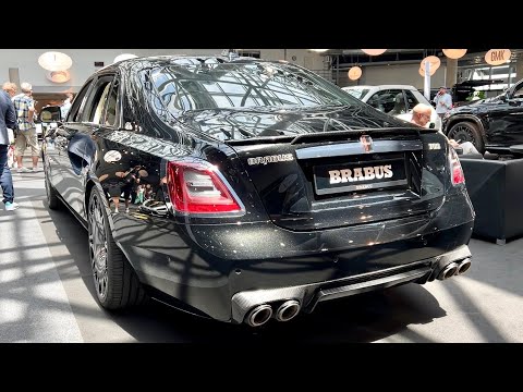 BRABUS 700 on base of ROLLS-ROYCE Ghost Extended - FIRST LOOK exterior, interior & PRICE