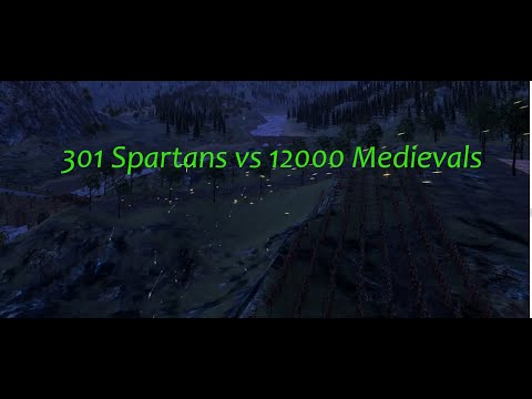 UEBS | 1 Master Chief & 300 Spartans vs 12000 Medievals | Ultimate Epic Battle Simulator