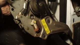 Emergency Brake Pedal Assembly & Stuck Brake Cable