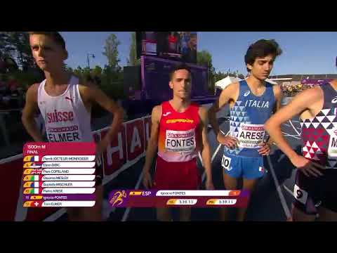 Men's 1500m Final - 2019 European Athletics U23 Championships