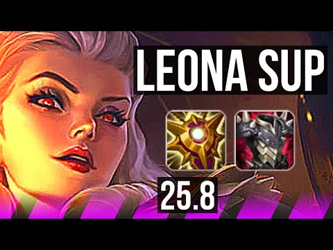 LEONA & Xayah vs BRAND & Jinx (SUP) | EUW Diamond | 25.8