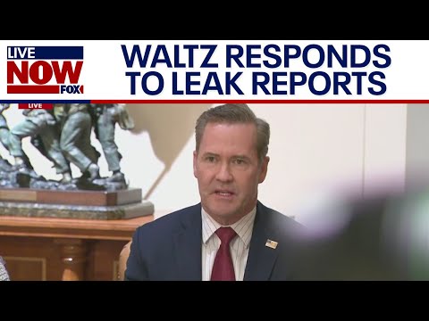Video | SIGNAL: Mike Waltz responds to accidental war plans leak