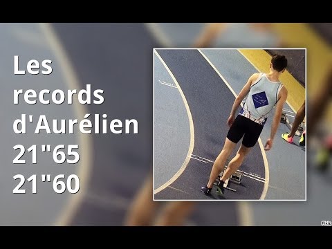 Le record perso d' Aurélien - 200m - Championnat IDF ESM/SEM, Eaubonne - 28/01/2018