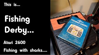 This is Fishing Derby for the Atari 2600