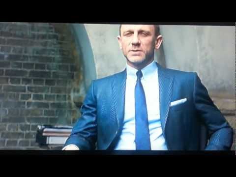 James Bond Skyfall Dog Scene Intimidating Bond
