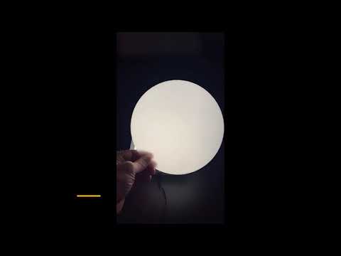 LED Muting White Acrylic Disc, .073" gauge