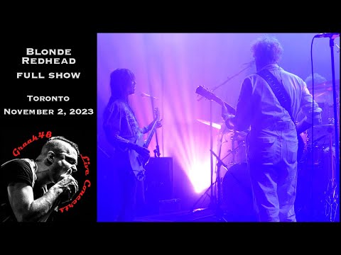 Blonde Redhead - full show - Toronto - November 2, 2023