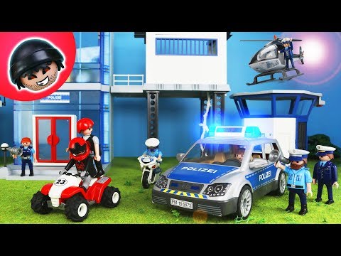 Massen Ausbruch im Gefängnis! Playmobil Polizei Film - KARLCHEN KNACK #154