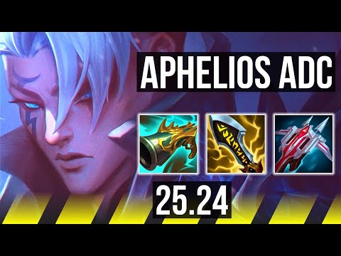 APHELIOS & Thresh vs YUNARA & Lulu (ADC) | 81K damage | KR Master | 25.24