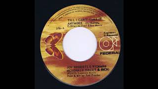 Joy Roberts & Richard McDonald (Sweet & Rich) - Till I Can't Take It Anymore