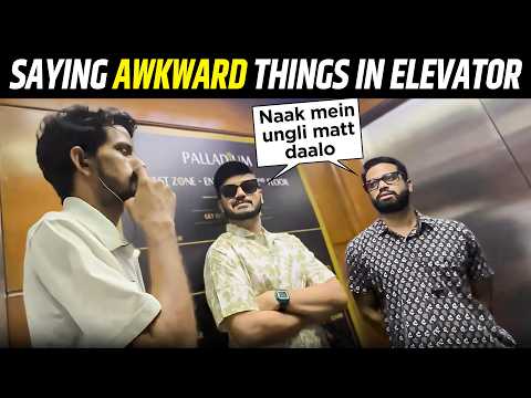 Making Strangers Awkward in an Elevator 😂| Because Why Not?