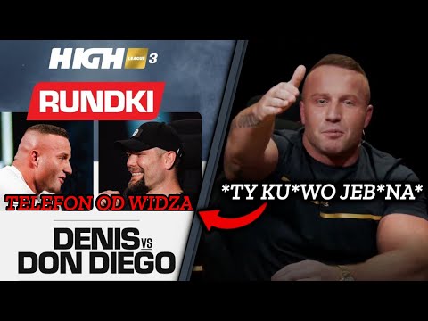 DENIS MOCNY TELEFON OD WIDZA*ostro poleciał* | RUNDKI HIGH LEAGUE