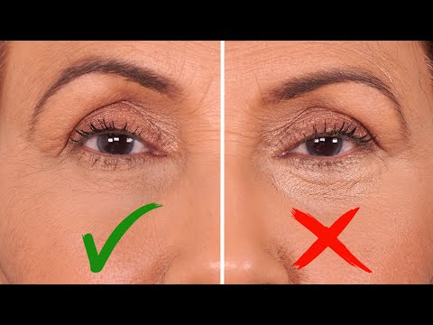 HOW TO STOP UNDER EYE CONCEALER CREASING MATURE SKIN | NINA UBHI