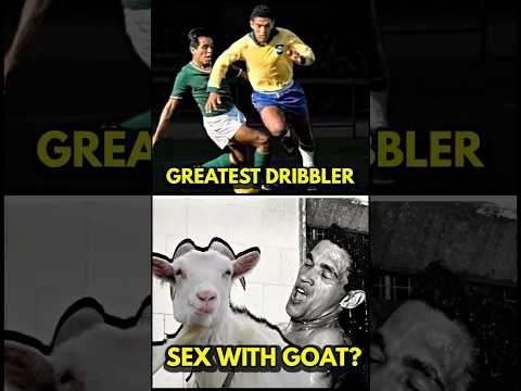 This Brazilian football icon lost his virginity to goat and fathered 14 kids #Garrincha #football