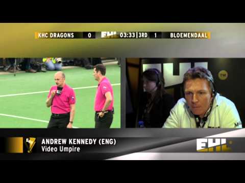 Umpire Bodycam and Video Umpire KHC Dragons vs HC Bloemendaal