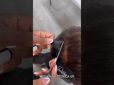 New in hair extensions! UVV lights technique, mega extensions in 9 seconds. Perfection!