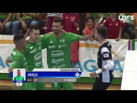 Gol Araça (4-1) Osasuna Magna - Gran Canaria. 1Div, J5
