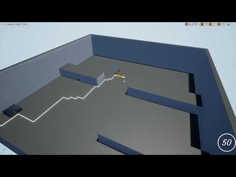 Wire Generator Prototype using A* - Unreal Engine 4