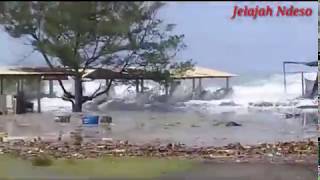 Download lagu Kompilasi video hari kedua  gelombang ngamuk di pantai selatan yogyakarta mp3