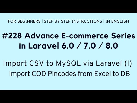 172 Make E com Website in Laravel 6 | Export Products Excel with Headings | Maatwebsite 3 1
