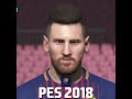 Lionel Messi Transformation From PES 2014 To eFootball 2023