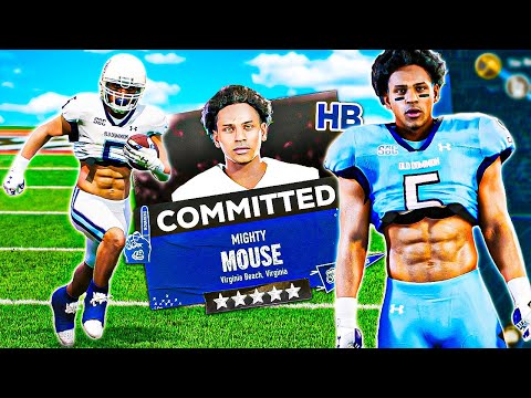 5 Star RB Commits To A 1 Star College! College Football 25 Road To Glory (Freshman Year)