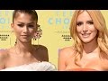 Zendaya Bella Thorne 2015 Teen Choice Awards Fashion