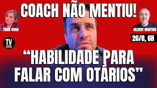 [AO VIVO] INACREDITÁVEL! COACH NÃO MENTIU! “HABILIDADE PARA FALAR COM OTÁRIOS" (26/8/2024)