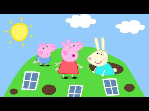 Peppa Pig Discovers a SECRET Underground House! 🤫Peppa & George: Sleepover | Full Episodes | 26 Mins