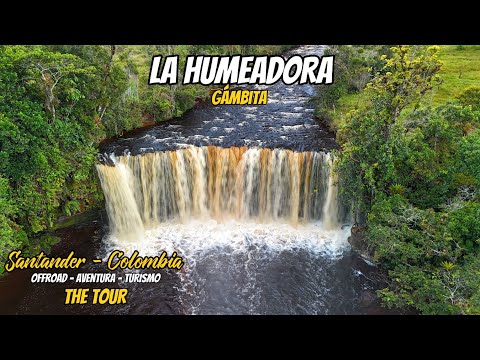 CASCADA LA HUMEADORA / GAMBITA - SANTANDER / Pasamos por detrás de ella / THE TOUR / OFFROAD MOTO