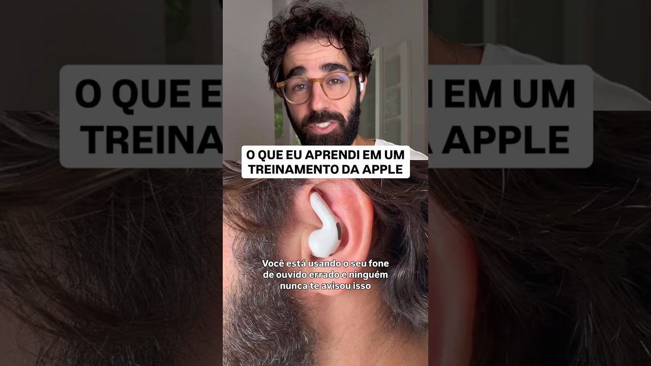 Como usar airpods do jeito certo!