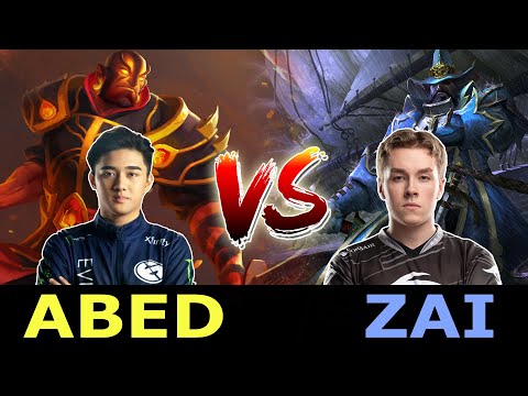 EG.ABED EMBER vs SECRET.ZAI KUNKKA - BATTLE IN MIDLANE | DOTA 2 Gameplay
