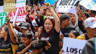 Venezolanos se movilizan para exigir la liberación de Maduro y respeto a su soberanía
