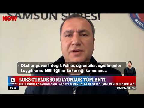 Eğitim-İş Genel Başkanı Kadem Özbay - 5 Yıldızlı Otelde 30 Milyonluk Çalıştay - NOW TV | EĞİTİM İŞ
