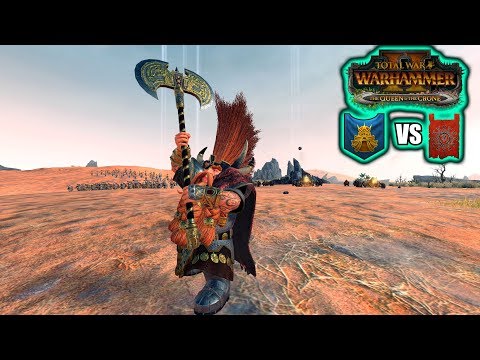 Rat Catchers (1v1) Dawi vs Skaven - Total War: Warhammer II Battlecast #120