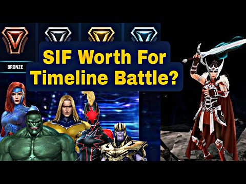Sif Transcend Timeline Battle Gameplay Guide And Sif New Meta For PVP? - Marvel Future Fight