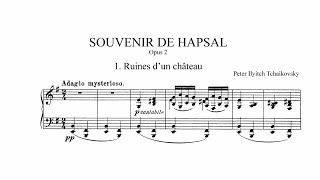 Download lagu チャイコフスキー：『ハープサルの思い出』作品2 （スコア付き） mp3