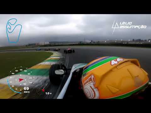 Fórmula Vee 2018 - 8ª Etapa - Corrida 2 - Interlagos - Onboard - Lélio Assumpção