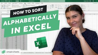 Learn How to Sort Alphabetically and Keep Rows Together in Excel in 2️⃣ minutes!