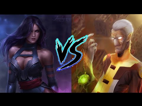 Psylocke Vs WBU Ebony Maw Stage 29*